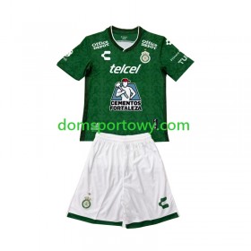 Koszulka Club Leon Dziecięcy Domowe Koszulki Piłkarskie 2024-2025 Krótki Rękaw